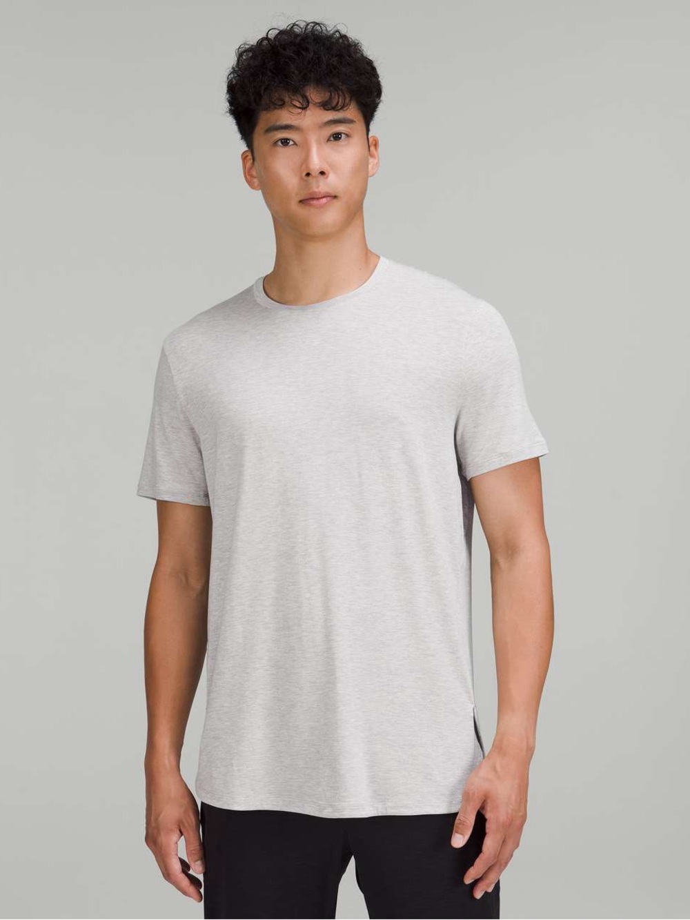 lululemon athletica Men's Crew Tee in Light Gray